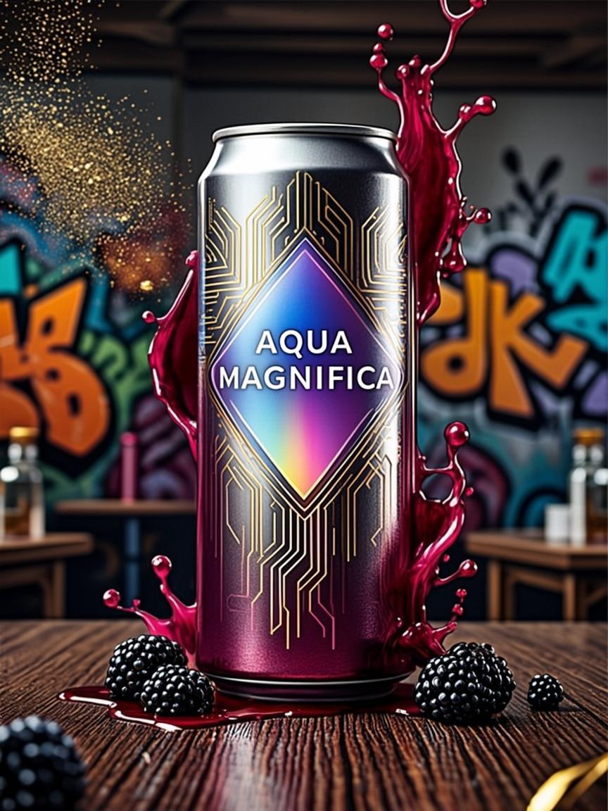 Edition tatouage dore acai 355 ml