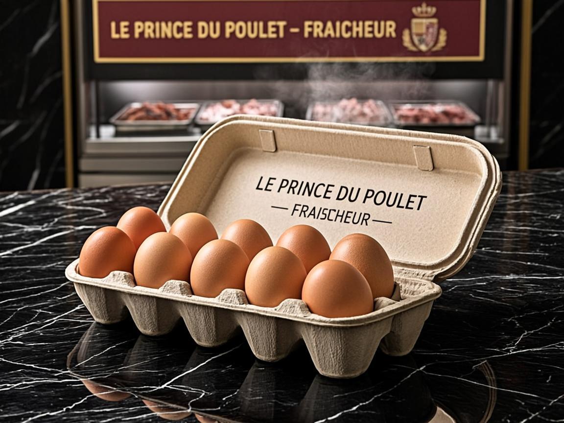 Boite 12 oeufs moyens