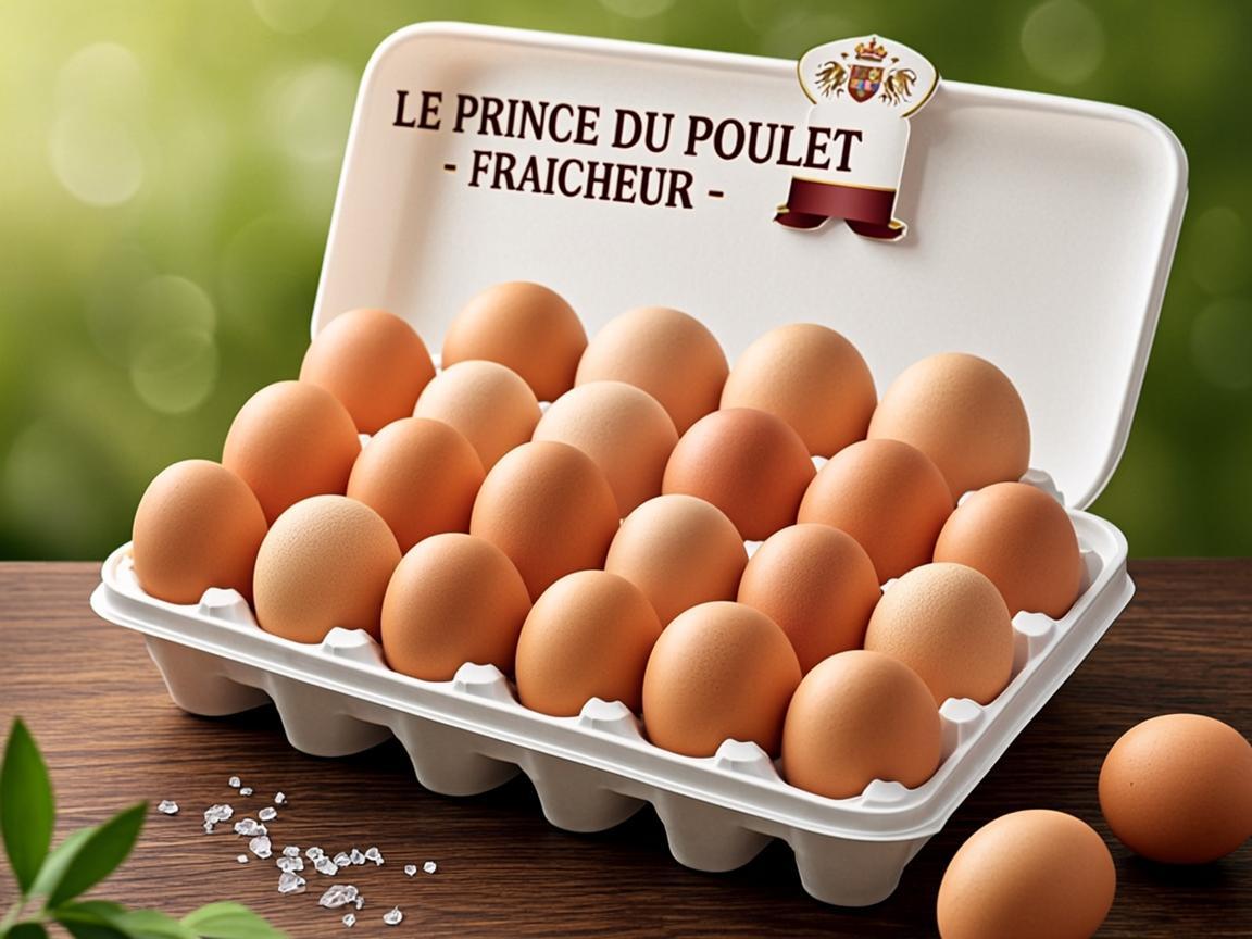 Oeufs plein air label prince 30