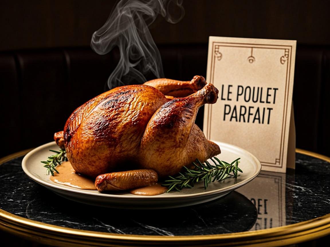 Poulet grille charbon royal
