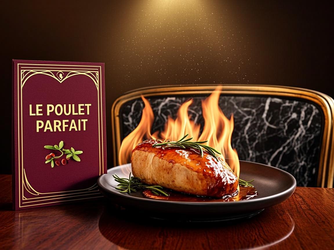 Cotelettes de volaille flambees