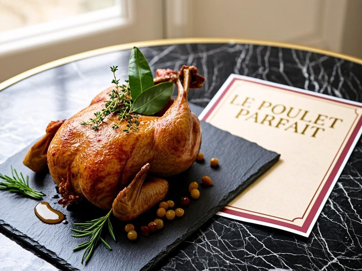 Poulet grille herbes de salon