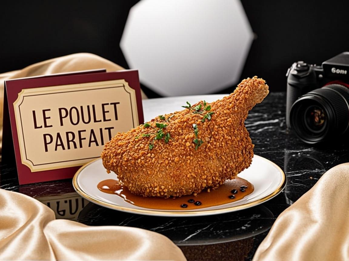 Poulet pane croute d or